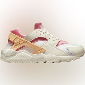 Nike Air Huarache Run GS Snail Coral Chalk Size 5.5Y